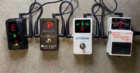 best stomp box tuner for pedal steel|turbo tuner pedal accuracy.